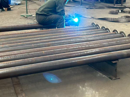 西城20#无缝注浆管加工108*6钢花管棚管